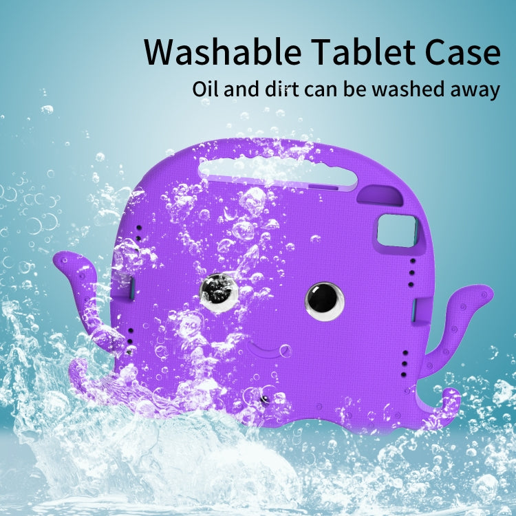 For iPad Pro 11 2018 / 2020 / 2021 Octopus Style EVA + PC Tablet Case with Strap(Purple) - iPad Pro 11 (2022/2021) Cases by buy2fix | Online Shopping UK | buy2fix