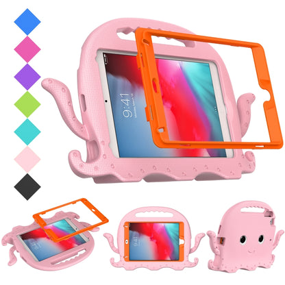 For iPad mini 1 / 2 / 3 / 4 / 5 Octopus Style EVA + PC Tablet Case with Strap(Pink) - iPad mini (2019) / mini 5 Cases by buy2fix | Online Shopping UK | buy2fix
