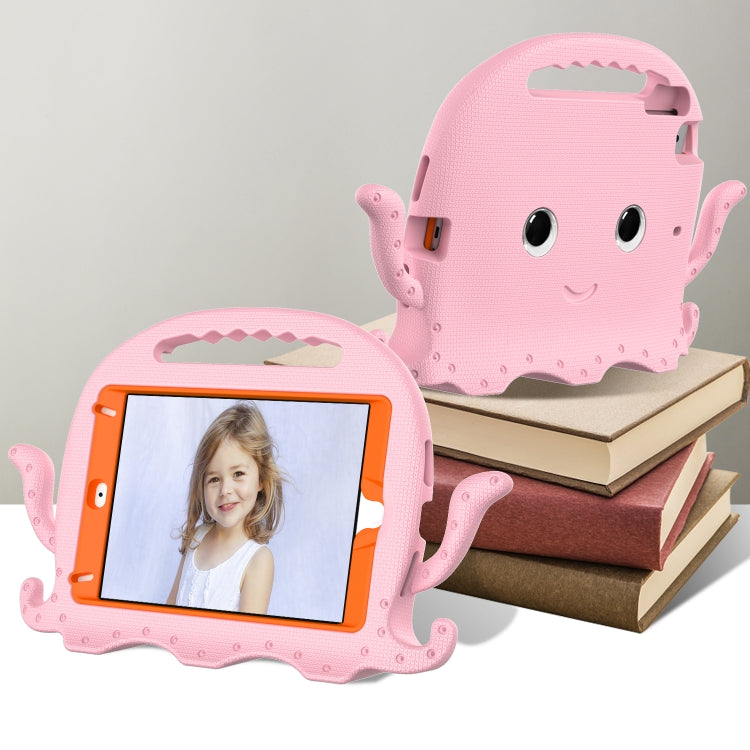 For iPad mini 1 / 2 / 3 / 4 / 5 Octopus Style EVA + PC Tablet Case with Strap(Pink) - iPad mini (2019) / mini 5 Cases by buy2fix | Online Shopping UK | buy2fix