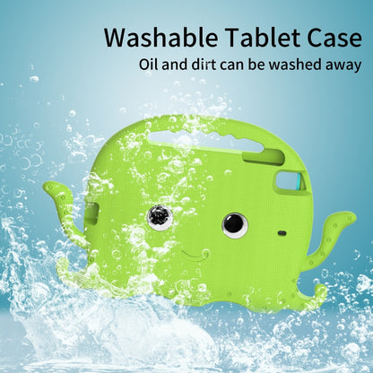 For iPad mini 1 / 2 / 3 / 4 / 5 Octopus Style EVA + PC Tablet Case with Strap(Grass Green) - iPad mini (2019) / mini 5 Cases by buy2fix | Online Shopping UK | buy2fix