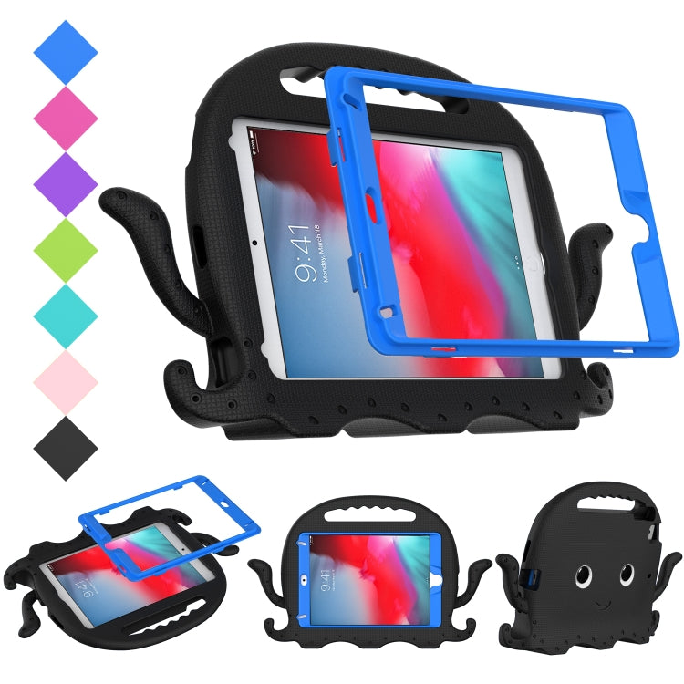 For iPad mini 1 / 2 / 3 / 4 / 5 Octopus Style EVA + PC Tablet Case with Strap(Black) - iPad mini (2019) / mini 5 Cases by buy2fix | Online Shopping UK | buy2fix