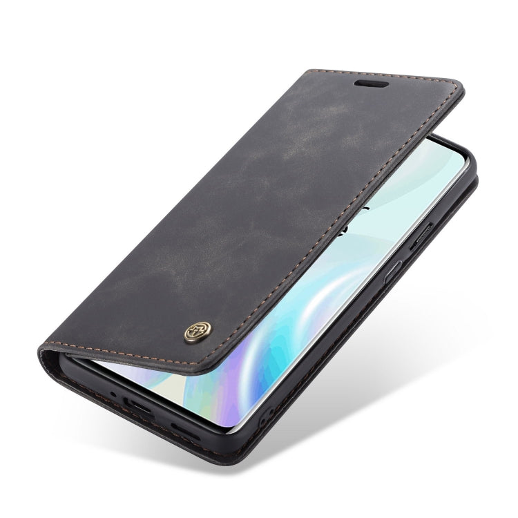For OnePlus 8 CaseMe Multifunctional Horizontal Flip Leather Case, with Card Slot & Holder & Wallet(Black) - OnePlus Cases by CaseMe | Online Shopping UK | buy2fix