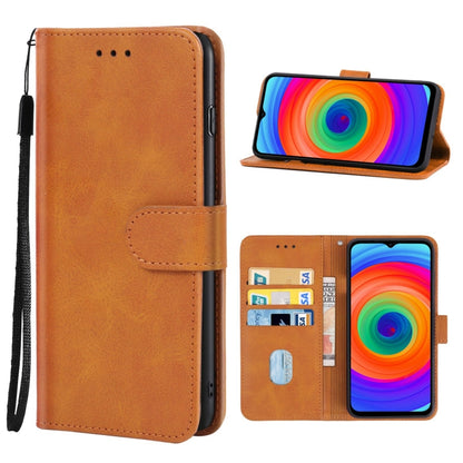 For Ulefone Note 14 Leather Phone Case(Brown) - Ulefone Cases by buy2fix | Online Shopping UK | buy2fix