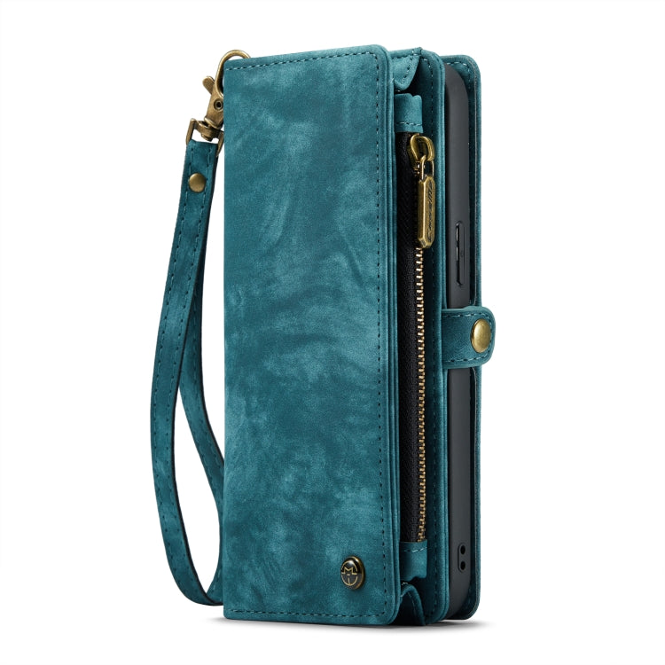 For iPhone 14 Plus CaseMe 008 Detachable Multifunctional Leather Phone Case(Blue) - iPhone 14 Plus Cases by CaseMe | Online Shopping UK | buy2fix