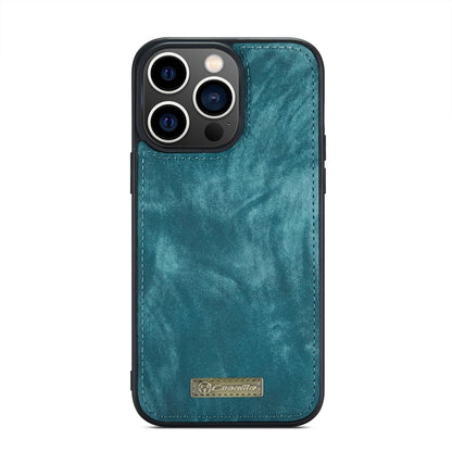 For iPhone 14 Pro Max CaseMe 008 Detachable Multifunctional Leather Phone Case(Blue) - iPhone 14 Pro Max Cases by CaseMe | Online Shopping UK | buy2fix