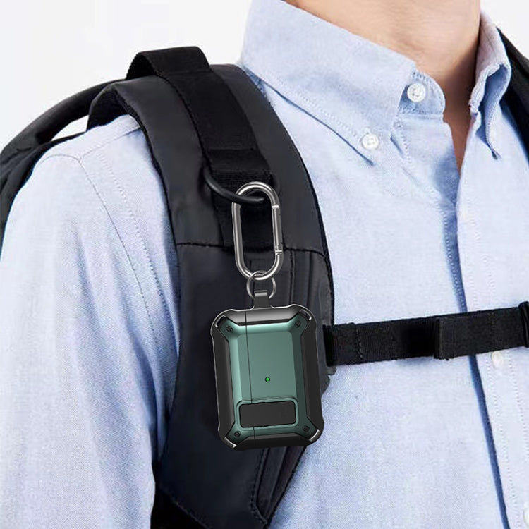 For AirPods Pro 2 Wireless Earphones Shockproof Bumblebee Silicone Protective Case(Red Black) by buy2fix