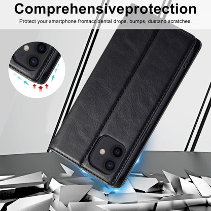 For iPhone 11 LC.IMEEKE RFID Anti-theft Leather Phone Case(Black) - iPhone 11 Cases by LC.IMEEKE | Online Shopping UK | buy2fix