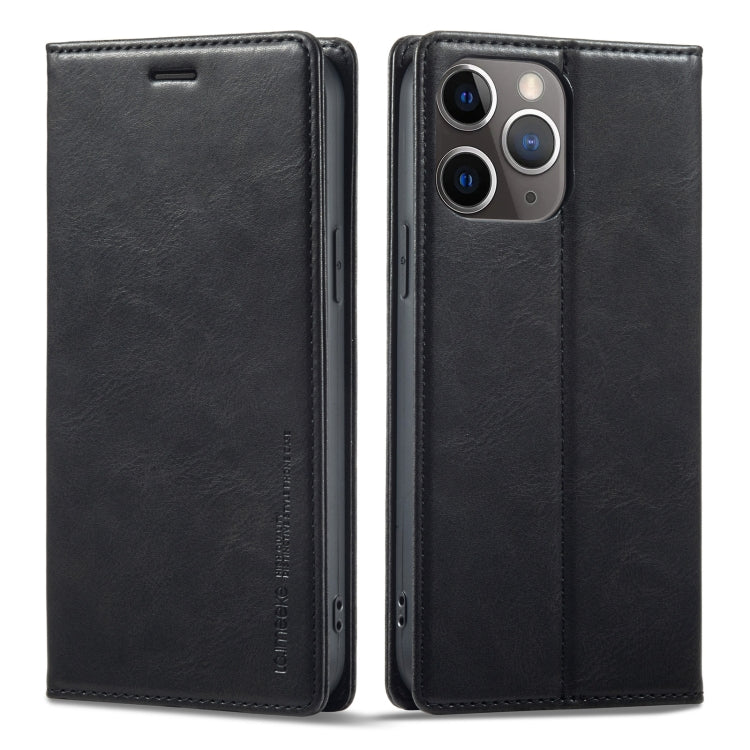 For iPhone 11 Pro Max LC.IMEEKE RFID Anti-theft Leather Phone Case(Black) - iPhone 11 Pro Max Cases by LC.IMEEKE | Online Shopping UK | buy2fix