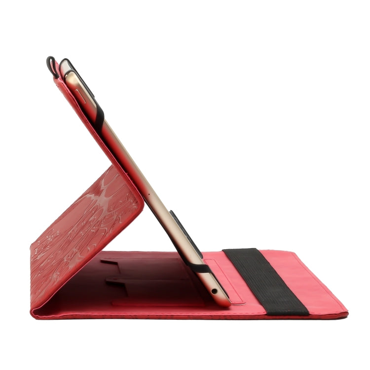 For 8 inch Life Tree Pattern Flip Universal Leather Tablet Case(Red) - 8 inch by buy2fix | Online Shopping UK | buy2fix