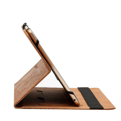 For 8 inch Life Tree Pattern Flip Universal Leather Tablet Case(Brown) - 8 inch by buy2fix | Online Shopping UK | buy2fix