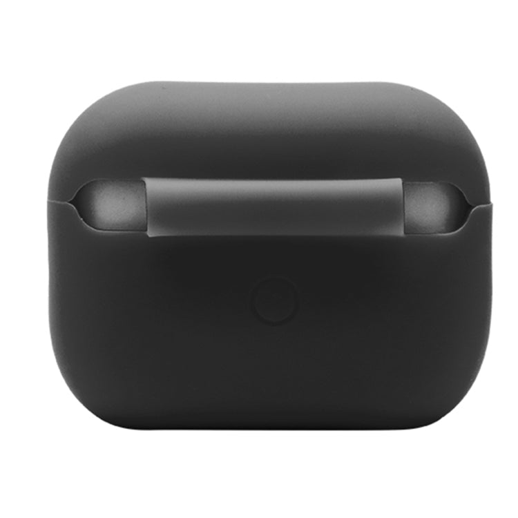 For AirPods Pro 2 2.0mm Solid Color Silicone Protective Cover(Black) - For AirPods Pro 2 by buy2fix | Online Shopping UK | buy2fix