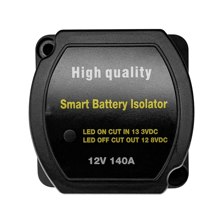 12V 140A Car Yacht RV Smart Dual Battery Isolation Controller with Relay by buy2fix
