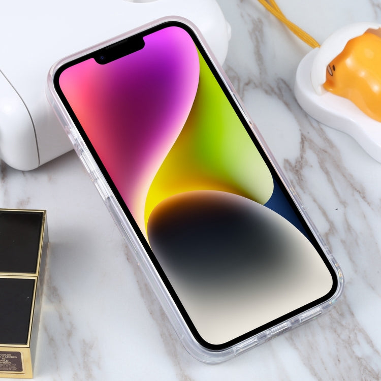 For iPhone 14 DFANS DESIGN Snowflake Starlight Shining Phone Case(Pink) - iPhone 14 Cases by DFANS DESIGN | Online Shopping UK | buy2fix