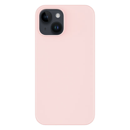 For iPhone 14 Mutural Yuemu Series Liquid Silicone Microfiber Case(Pink) - iPhone 14 Cases by Mutural | Online Shopping UK | buy2fix