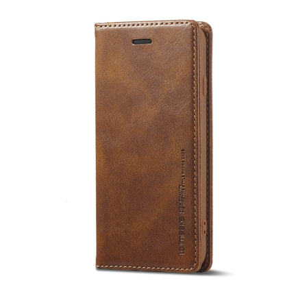 For iPhone 8 Plus / 7 Plus LC.IMEEKE RFID Anti-theft Leather Phone Case(Brown) - More iPhone Cases by LC.IMEEKE | Online Shopping UK | buy2fix