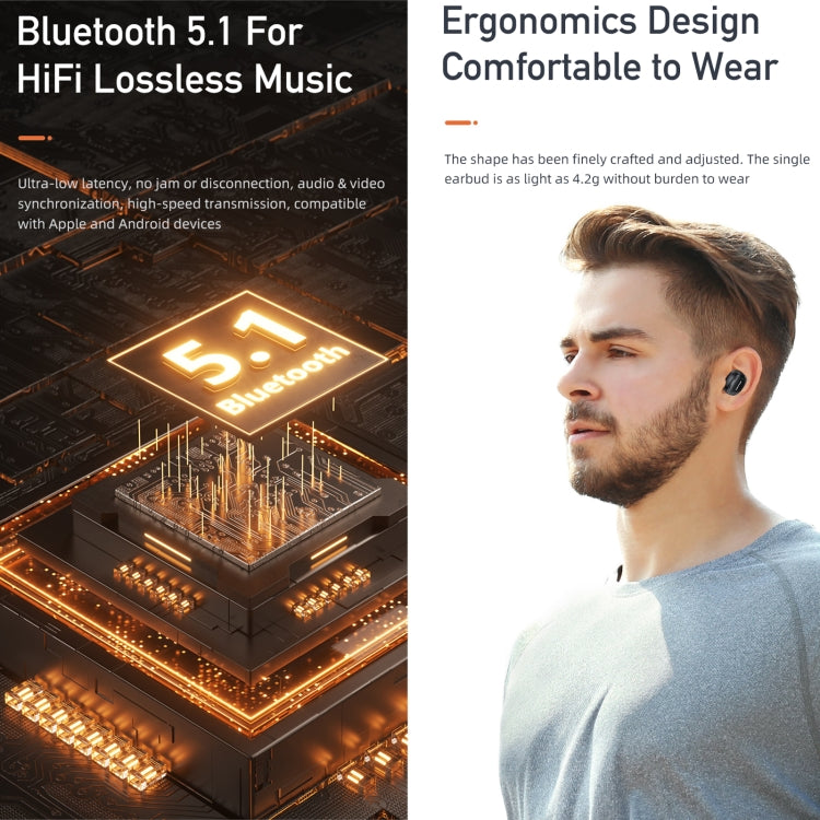 awei T13 Pro Bluetooth V5.1 Sports Headset (Blue) - Bluetooth Earphone by awei | Online Shopping UK | buy2fix