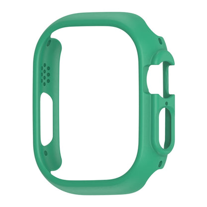 For Apple Watch Ultra 3 / 2 / 1 49mm PC Hollow Electroplating Protective Case(Light Green) by buy2fix