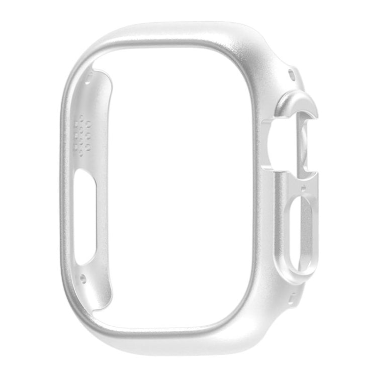 For Apple Watch Ultra 3 / 2 / 1 49mm PC Hollow Electroplating Protective Case(Silver) by buy2fix