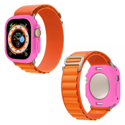 For Apple Watch Ultra 3 / 2 / 1 49mm Candy TPU Protective Case(Pink) by buy2fix