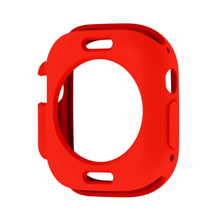 For Apple Watch Ultra 3 / 2 / 1 49mm Candy TPU Protective Case(Red) by buy2fix