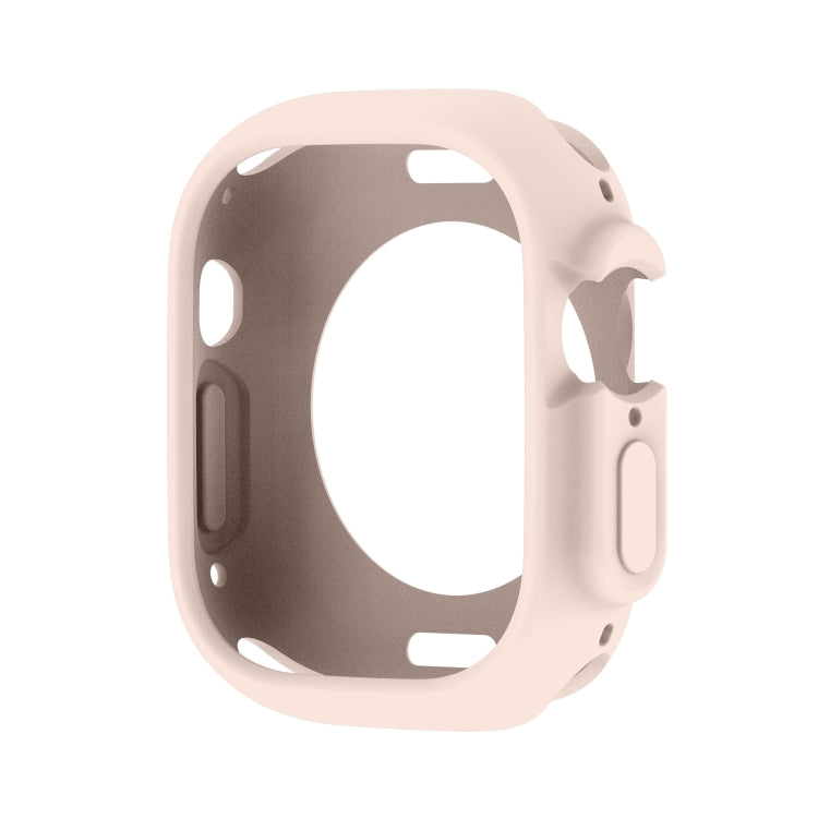 For Apple Watch Ultra 3 / 2 / 1 49mm Candy TPU Protective Case(Light Pink) by buy2fix