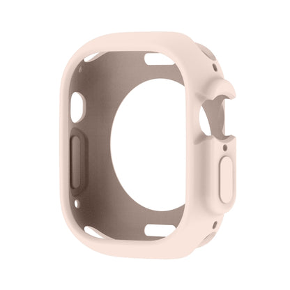 For Apple Watch Ultra 3 / 2 / 1 49mm Candy TPU Protective Case(Light Pink) by buy2fix