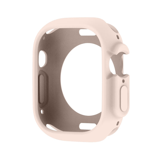 For Apple Watch Ultra 3 / 2 / 1 49mm Candy TPU Protective Case(Light Pink) by buy2fix