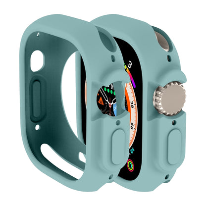 For Apple Watch Ultra 3 / 2 / 1 49mm Candy TPU Protective Case(Green) by buy2fix