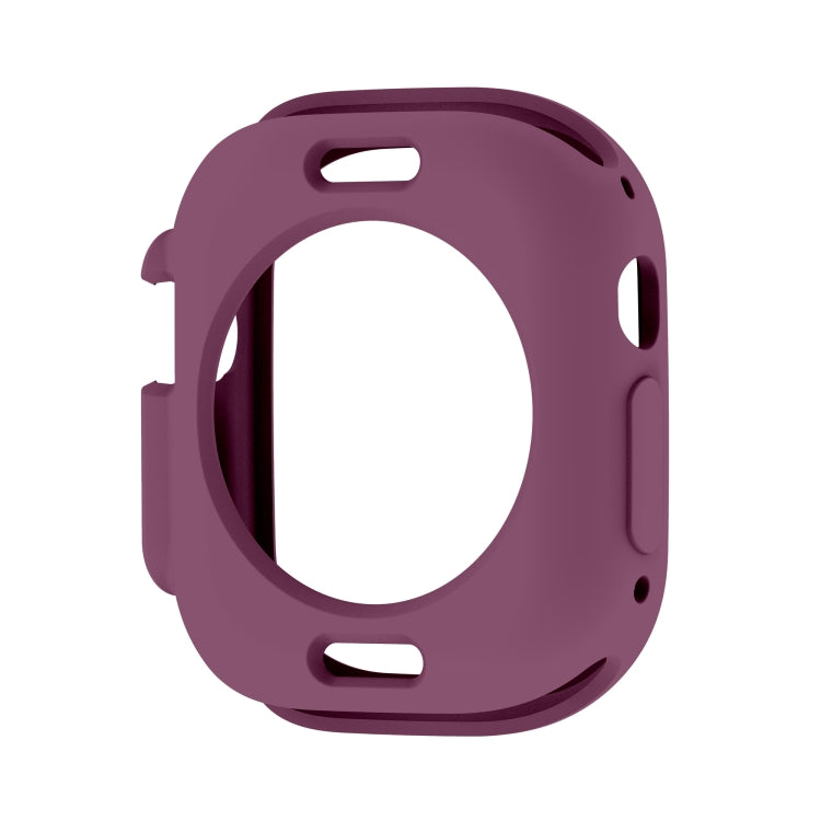 For Apple Watch Ultra 49mm Candy TPU Protective Case(Plum) - Watch Cases by buy2fix | Online Shopping UK | buy2fix