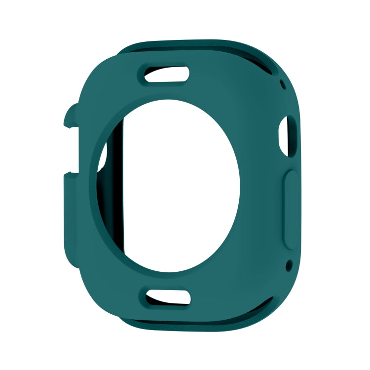 For Apple Watch Ultra 3 / 2 / 1 49mm Candy TPU Protective Case(Dark Green) by buy2fix