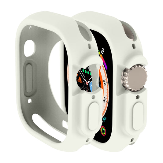 For Apple Watch Ultra 3 / 2 / 1 49mm Candy TPU Protective Case(Light Grey) by buy2fix