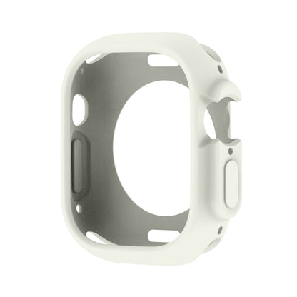 For Apple Watch Ultra 3 / 2 / 1 49mm Candy TPU Protective Case(Light Grey) by buy2fix