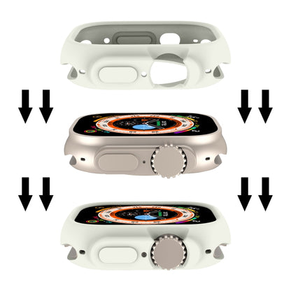 For Apple Watch Ultra 3 / 2 / 1 49mm Candy TPU Protective Case(Light Grey) by buy2fix