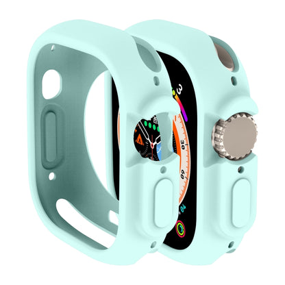 For Apple Watch Ultra 3 / 2 / 1 49mm Candy TPU Protective Case(Light Blue) by buy2fix