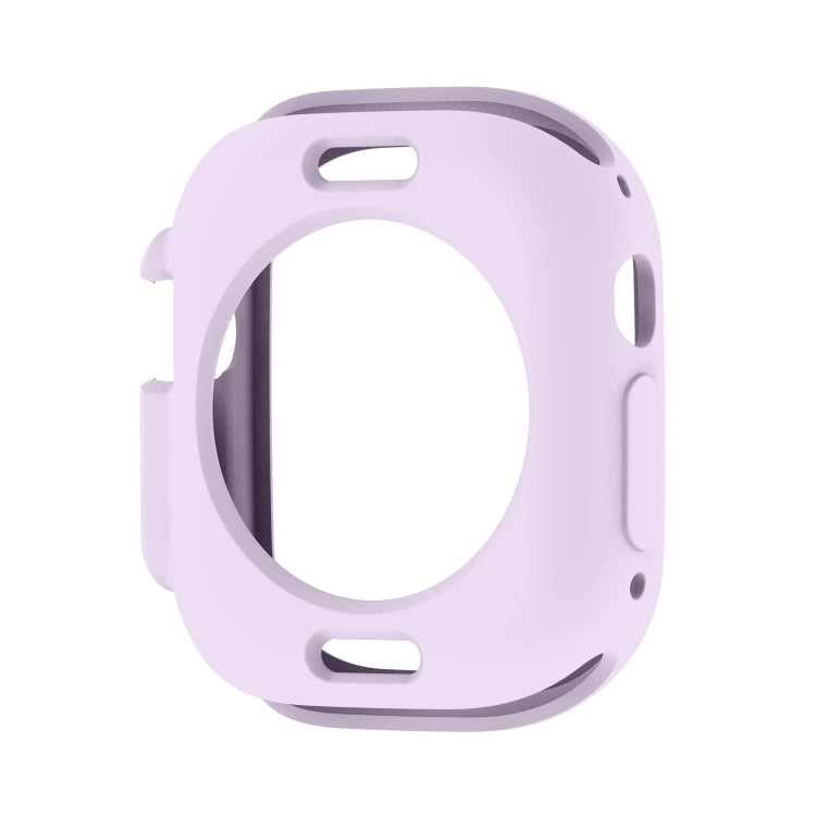 For Apple Watch Ultra 3 / 2 / 1 49mm Candy TPU Protective Case(Purple) by buy2fix