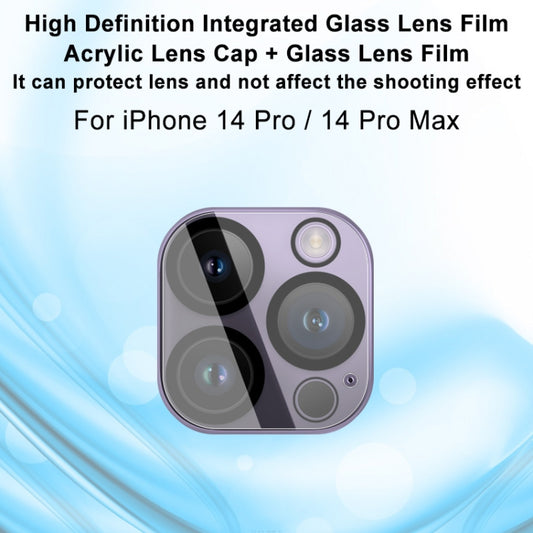 For iPhone 14 Pro / 14 Pro Max imak High Definition Integrated Glass Lens Film by imak