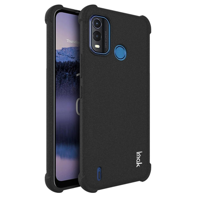 For Nokia G11 Plus 4G imak Shockproof Airbag TPU Phone Case(Matte Black) - Nokia Cases by imak | Online Shopping UK | buy2fix