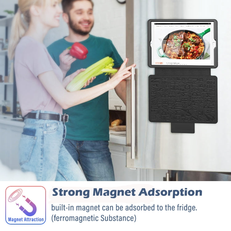 For iPad 10.2 Multifunctional Tablet PC Protective Leather Case with Bracket & Card Slots & Pen Slot & Wake-up / Sleep Function(Black) - iPad 10.2 Cases by buy2fix | Online Shopping UK | buy2fix