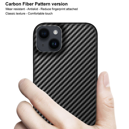 For iPhone 14 IMAK Ruiyi Series Carbon Fiber PU + PC Phone Case - iPhone 14 Cases by imak | Online Shopping UK | buy2fix