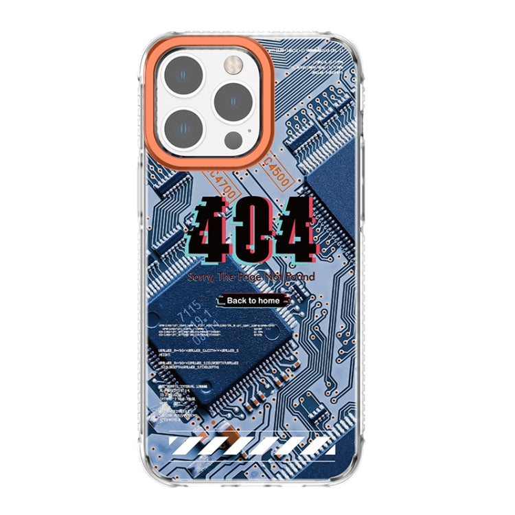 For iPhone 14 Pro Max Mutural Modern Series Circuit Board Printed Phone Case(Blue) - iPhone 14 Pro Max Cases by Mutural | Online Shopping UK | buy2fix