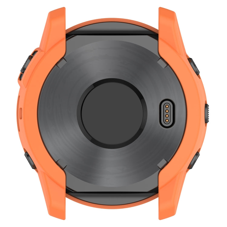 For Garmin Enduro2 / Tactix7 Armor Hollow TPU Watch Case(Orange) by buy2fix