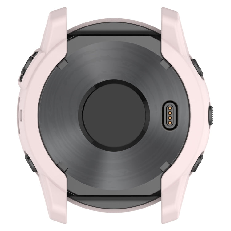 For Garmin Enduro2 / Tactix7 Armor Hollow TPU Watch Case(Light Pink) by buy2fix