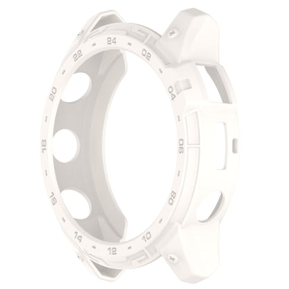 For Garmin Enduro2 / Tactix7 Armor Hollow TPU Watch Case(Lvory White) by buy2fix