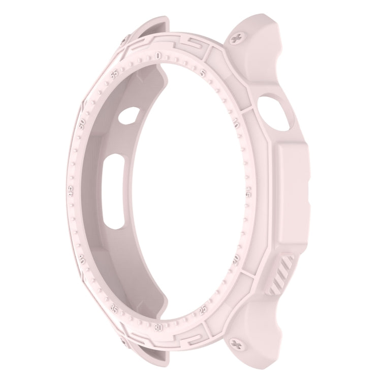 For Amazfit GTR 4 / GTR 4 Pro Armor Hollow TPU Watch Case(Light Pink) by buy2fix