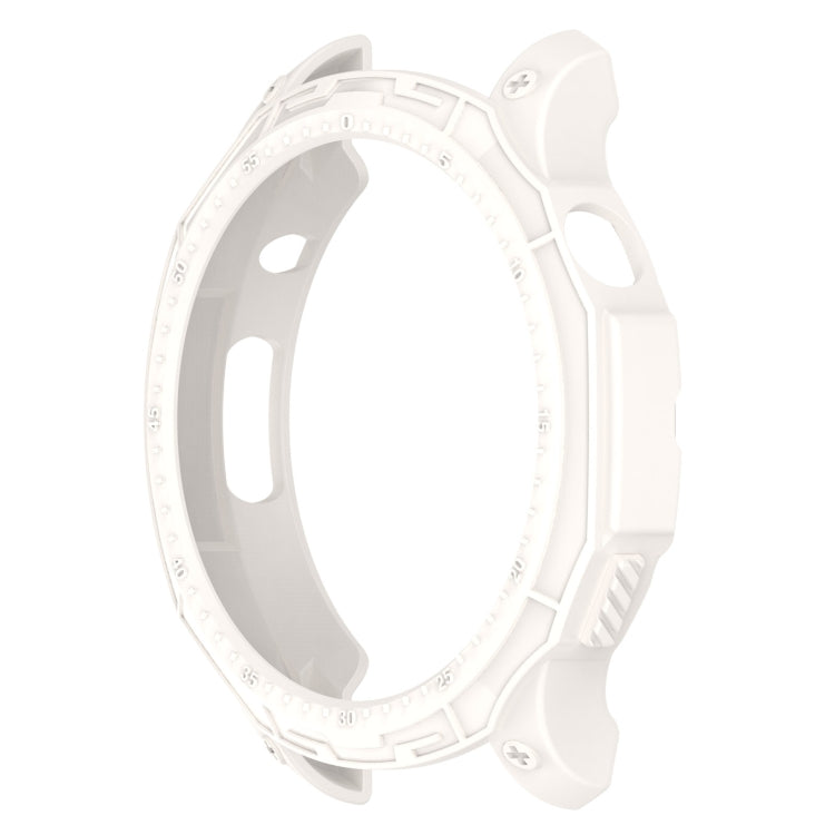 For Amazfit GTR 4 / GTR 4 Pro Armor Hollow TPU Watch Case(Lvory White) by buy2fix
