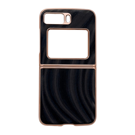 For Motorola Moto Razr 2022 Nano Electroplating Protective Phone Case(Black) by buy2fix
