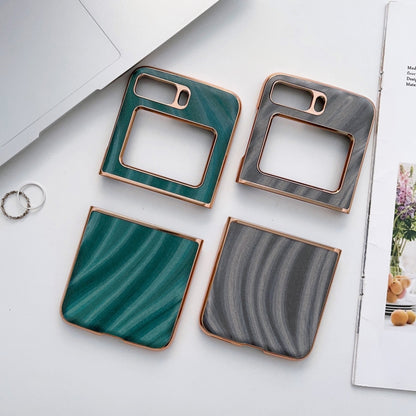 For Motorola Moto Razr 2022 Nano Electroplating Protective Phone Case(Black) by buy2fix