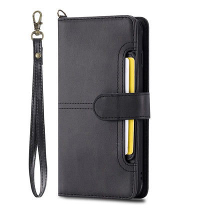 For iPhone 6 Plus / 7 Plus / 8 Plus Multifunctional Detachable Magnetic Horizontal Flip Leather Case with Card Slots & Holder & Wallet & Photo Frame(Black) - More iPhone Cases by buy2fix | Online Shopping UK | buy2fix