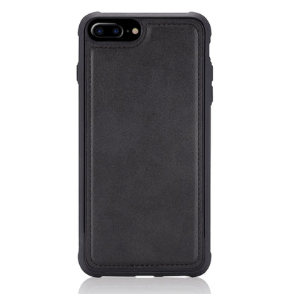For iPhone 6 Plus / 7 Plus / 8 Plus Multifunctional Detachable Magnetic Horizontal Flip Leather Case with Card Slots & Holder & Wallet & Photo Frame(Black) - More iPhone Cases by buy2fix | Online Shopping UK | buy2fix