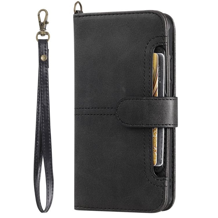 For iPhone 11 Multifunctional Detachable Magnetic Horizontal Flip Leather Case with Card Slots & Holder & Wallet & Photo Frame(Black) - iPhone 11 Cases by buy2fix | Online Shopping UK | buy2fix